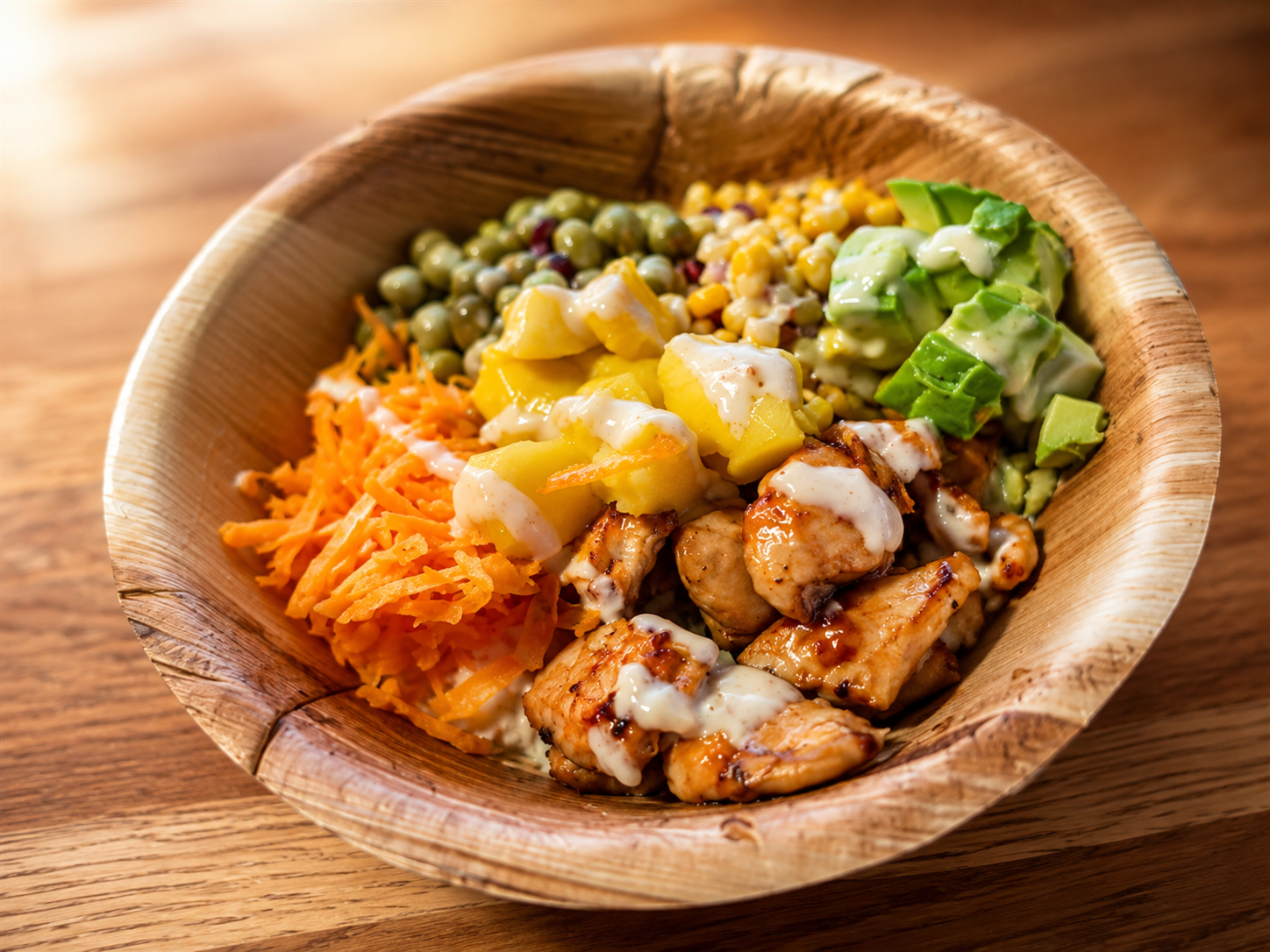 Chicken Poke Bowl